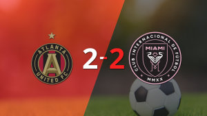 Atlanta United e Inter Miami firman un empate en dos