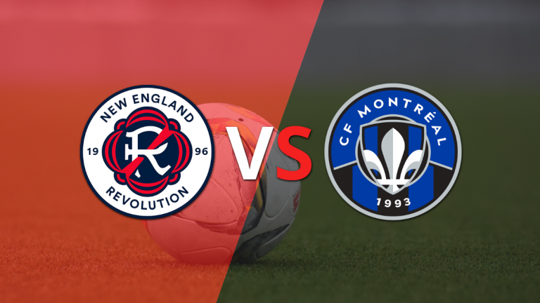 Comienza el juego entre New England Revolution y CF Montréal en el Gillette Stadium