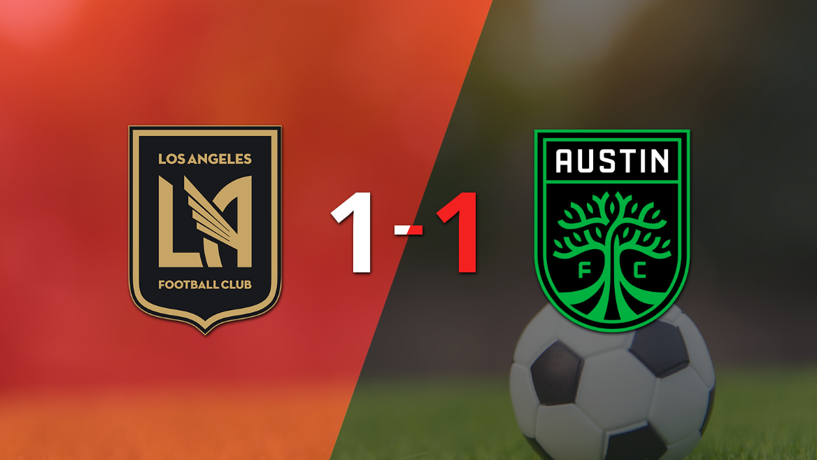 Los Angeles FC y Austin FC empataron 1 a 1