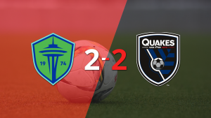 Seattle Sounders empató con San José Earthquakes y Jordan Morris anotó dos goles