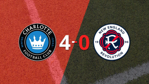 Tranquila victoria de Charlotte FC por 4 a 0 frente a New England Revolution