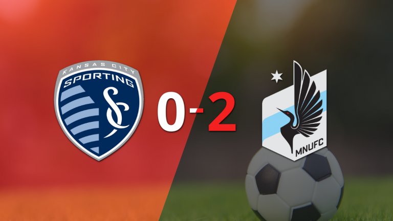 Minnesota United no da tregua y gana por 2 a 0 sobre Sporting Kansas City