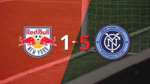 Con un doblete, New York City FC se quedó con el Derbi de New York ante New York Red Bulls