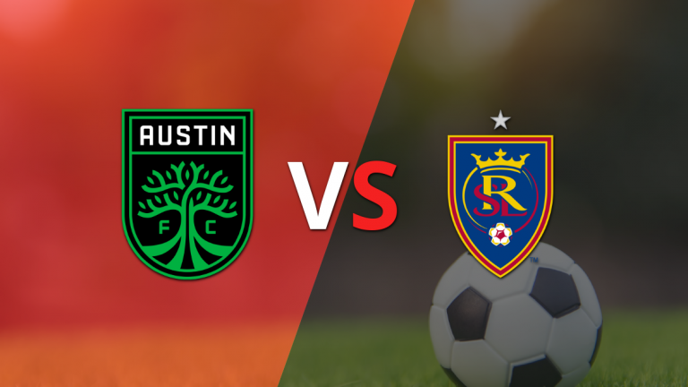 Real Salt Lake le está ganando a Austin FC en el Q2 Stadium