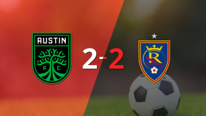 Sobre el final, Guilherme Biro marcó el gol del empate entre Austin FC y Real Salt Lake