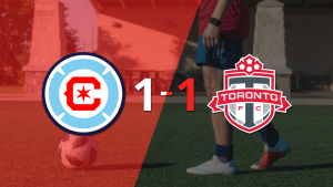 Empate a uno entre Chicago Fire y Toronto FC