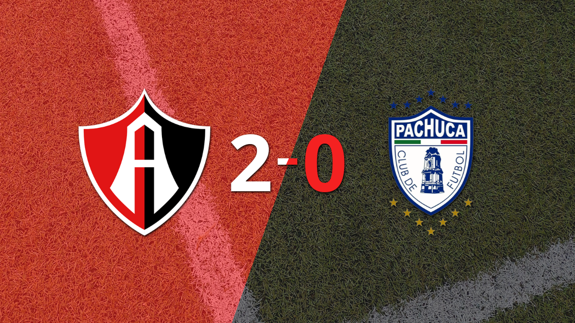 Atlas celebró una victoria 2-0 sobre Pachuca