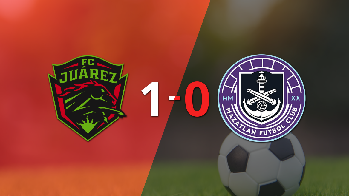 FC Juárez derrotó 1-0 a Mazatlán