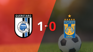 Querétaro derrotó 1-0 a Tigres