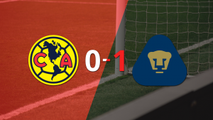 Pumas UNAM le ganó el clásico Capitalino a Club América por 1 a 0