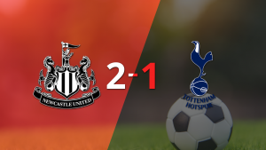 Con la mínima diferencia, Newcastle United venció a Tottenham por 2 a 1