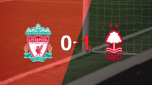 Nottingham Forest se quedó con el triunfo 1-0 ante Liverpool con un gol de Callum Hudson-Odoi