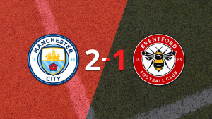 Manchester City remonta el partido con Brentford y sella el triunfo 2 a 1