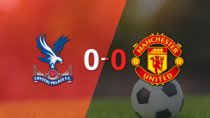 Crystal Palace y Manchester United no se sacaron ventaja y terminaron sin goles