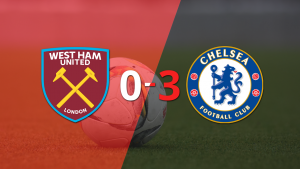 Con doblete de Nicolas Jackson, Chelsea liquidó 3-0 a West Ham United