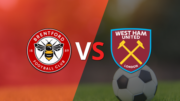 Finaliza la primera parte con ventaja para Brentford sobre West Ham United