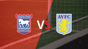 Los dos goles de Liam Delap no evitaron el empate entre Ipswich Town y Aston Villa