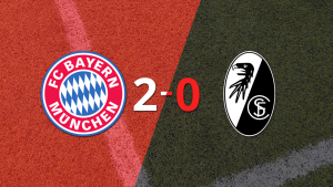 Bayern Múnich deja a Friburgo en cero con un triunfo 2-0