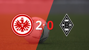 Con dos goles, Eintracht Frankfurt se impuso a B. Mönchengladbach en el estadio Deutsche Bank Park