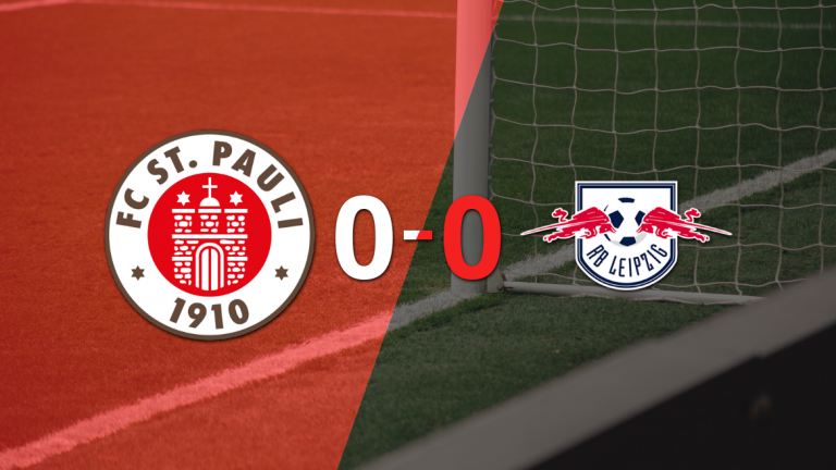 FC St. Pauli y RB Leipzig igualaron sin goles en el marcador