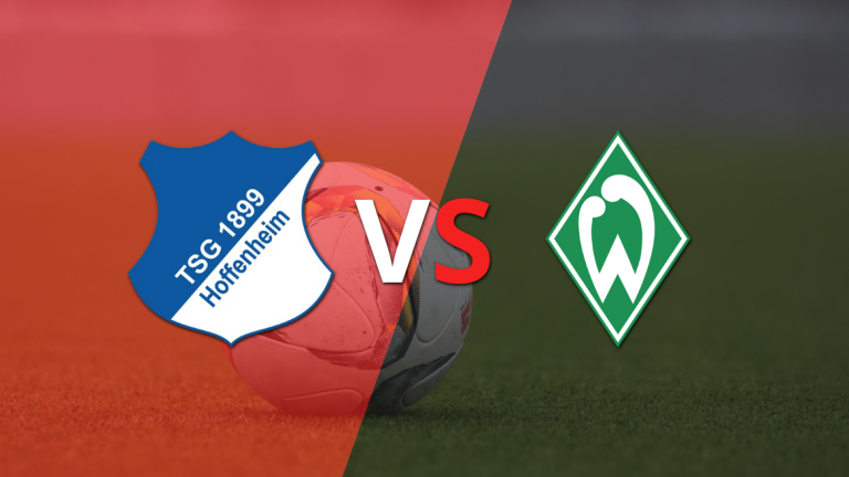 ¡Entretiempo! Hoffenheim y Werder Bremen  empatan 3-3