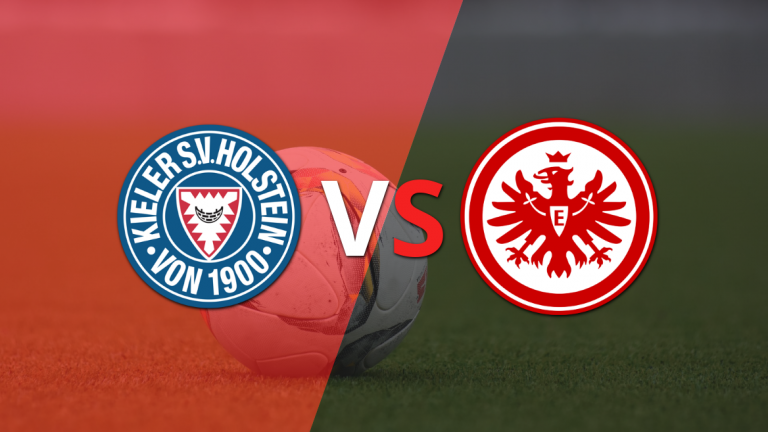 ¡Termina el primer tiempo! Holstein Kiel y Eintracht Frankfurt se van a vestidores