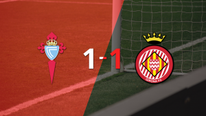 Reparto de puntos en el empate a uno entre Celta y Girona