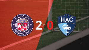 Derrota de Le Havre AC por 2-0 en su visita a Toulouse