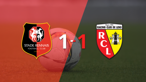 Empate agónico de Lens ante Stade Rennes con un decisivo gol de Mbala Nzola