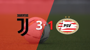 Contundente victoria de Juventus sobre PSV