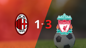 Liverpool logra remontada y gana 3-1 a Milan