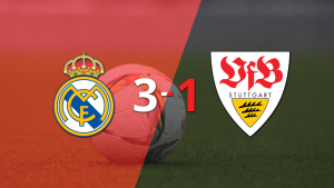 Real Madrid paseó a Stuttgart y selló su triunfo 3 a 1