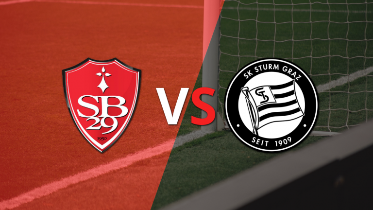 Stade Brestois es superior a Sturm Graz y lo vence por 2-1