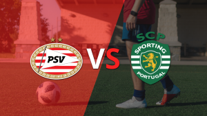 Empate a uno entre PSV y Sporting Lisboa