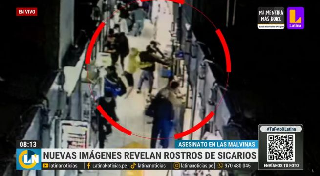 Asesinato en Las Malvinas: nuevas imágenes revelan rostros de sicarios | VIDEO