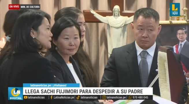 Sachi Fujimori llegó a Lima para el velorio de su padre Alberto Fujimori [VIDEO]