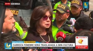 Excongresista Martha Chávez se quiebra en vivo por la muerte de Fujimori | VIDEO