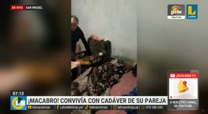 San Miguel: hombre convivió con el cadáver de su pareja por al menos 10 días