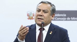 Premier Gustavo Adrianzén dará conferencia de prensa hoy