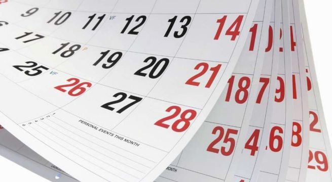 ¡Mira el calendario! Estos son los días no laborables de septiembre