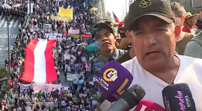 Manifestante llora en vivo y exige salida del Gobierno y Congreso: «no nos representan»