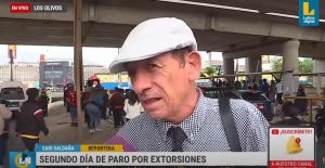 Pasajero obligado a bajar de bus por transportistas: «está bien que haya protesta»