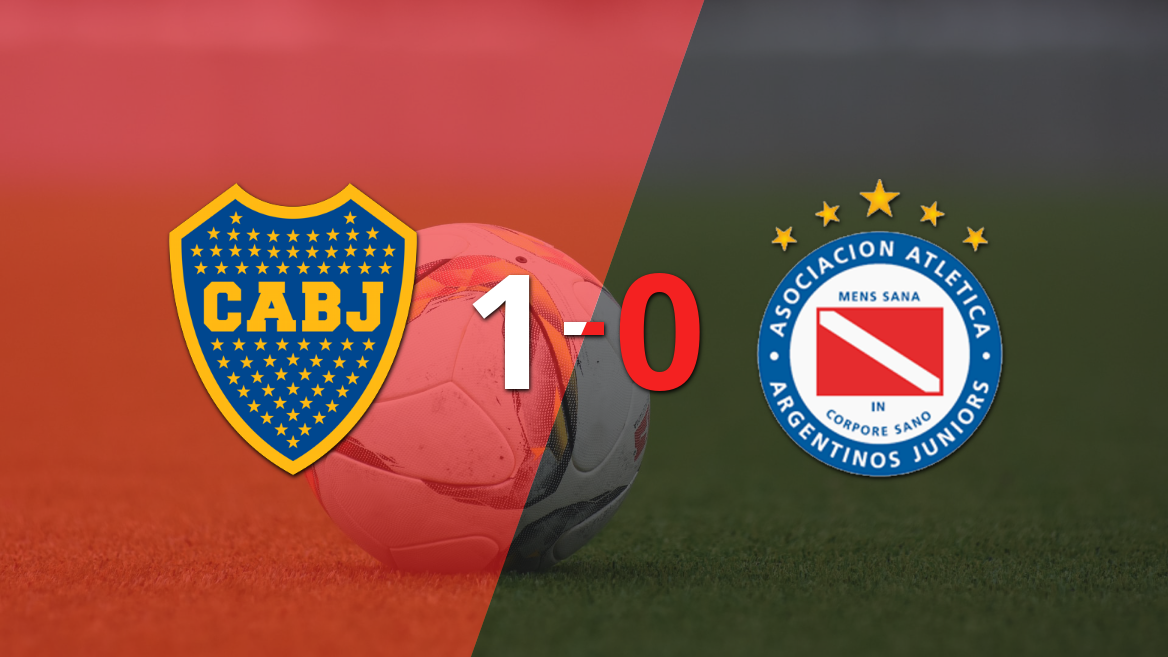 Argentinos Juniors no pudo con Boca Juniors y cayó 1-0