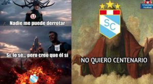 Los memes que dejó el triunfo de Sporting Cristal 2-1 sobre Universitario