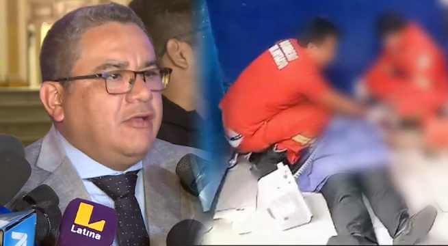 Ministro Santiváñez tras asesinato de profesor en colegio: «eso no significa que no haya resultados»