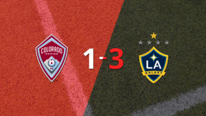 LA Galaxy lo dio vuelta ante Colorado Rapids y venció por 3 a 1