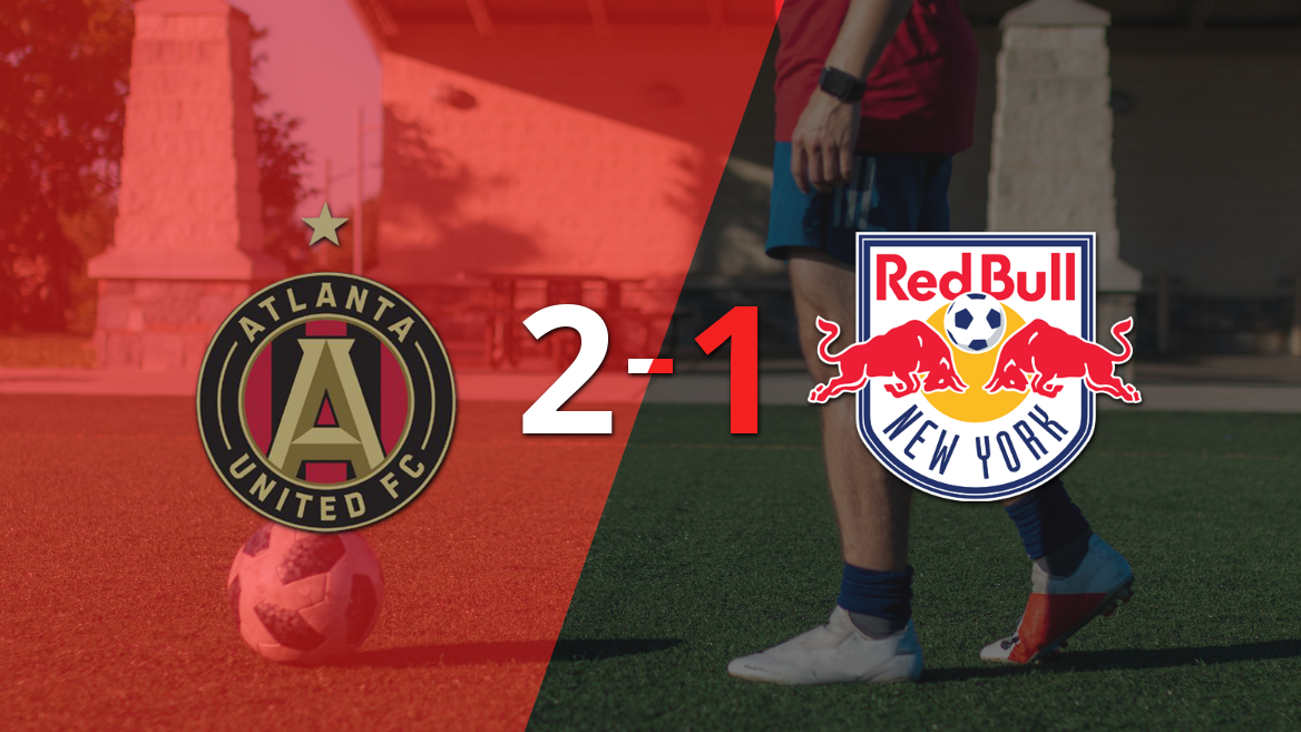 Con un gol agónico, Atlanta United venció a New York Red Bulls por 2 a 1