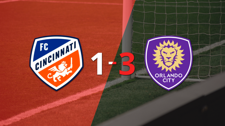 Doblete de Ramiro Enrique en el triunfo 3-1 de Orlando City SC frente a FC Cincinnati