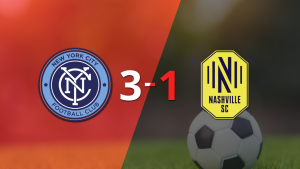 Santiago Rodríguez anota doblete en la victoria por 3 a 1 de New York City FC sobre Nashville SC