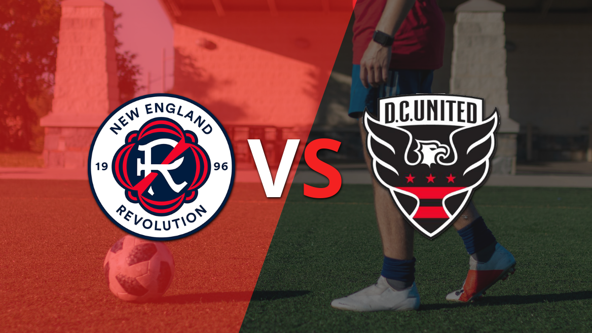 New England Revolution no logró superar la firmeza de DC United y cayó 2 a 1